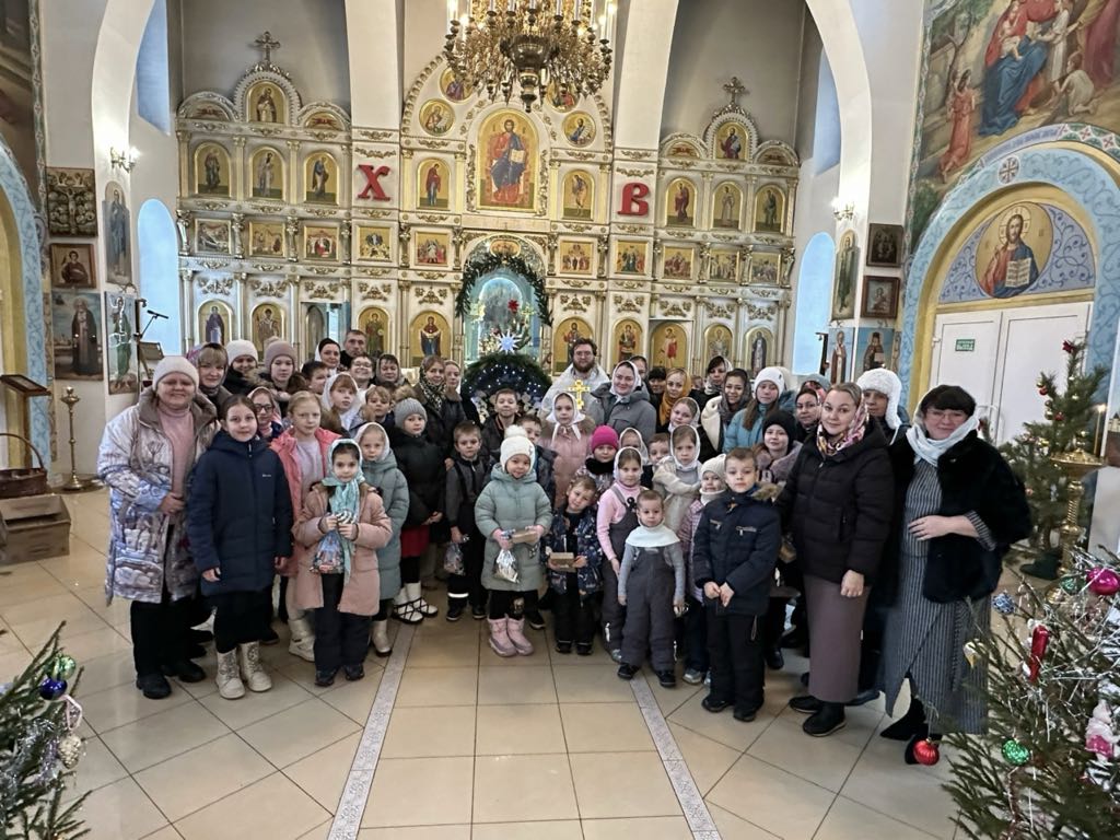 Рождественская радость для воспитанников воскресной школы (Республика Мордовия)