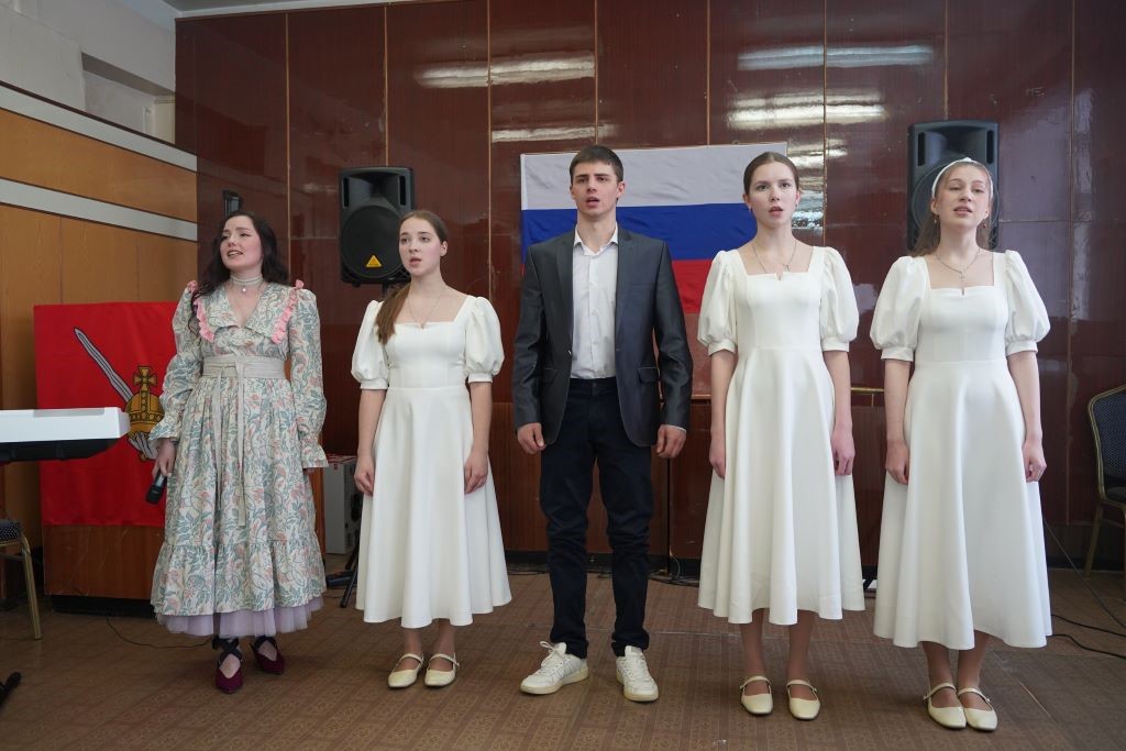 Благотворительный концерт в Вологодском областном госпитале для ветеранов войн