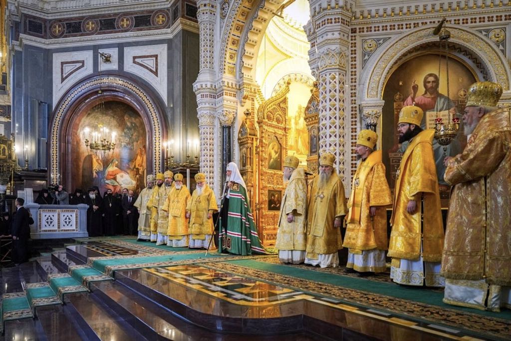 Слово Святейшего Патриарха Кирилла в 17-ю годовщину интронизации после Литургии в Храме Христа Спасителя