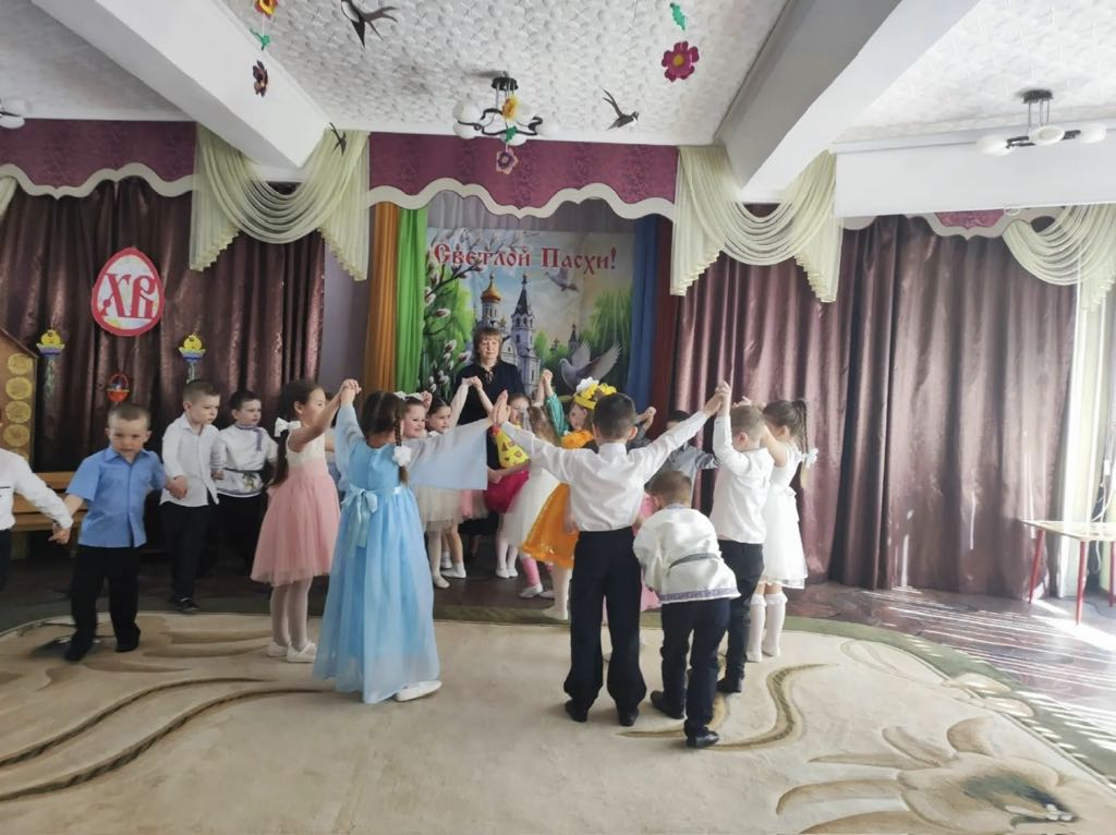 Пасхальные праздники провели в детских садах Курска