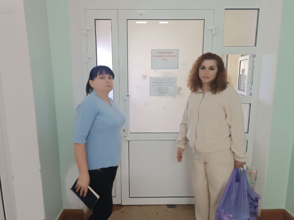 Быть вместе в испытаниях: встреча с пострадавшими в Хорлах (Херсонская область)