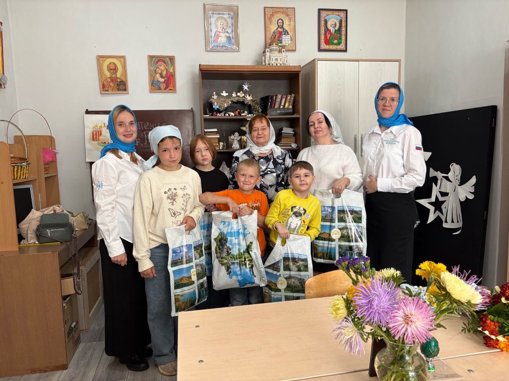 Встреча с воспитанниками воскресной школы (Республика Башкортостан)